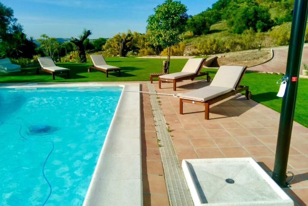 Villa exclusiva con piscina privada, La Tina Golf Arcos de la Frontera Esterno foto